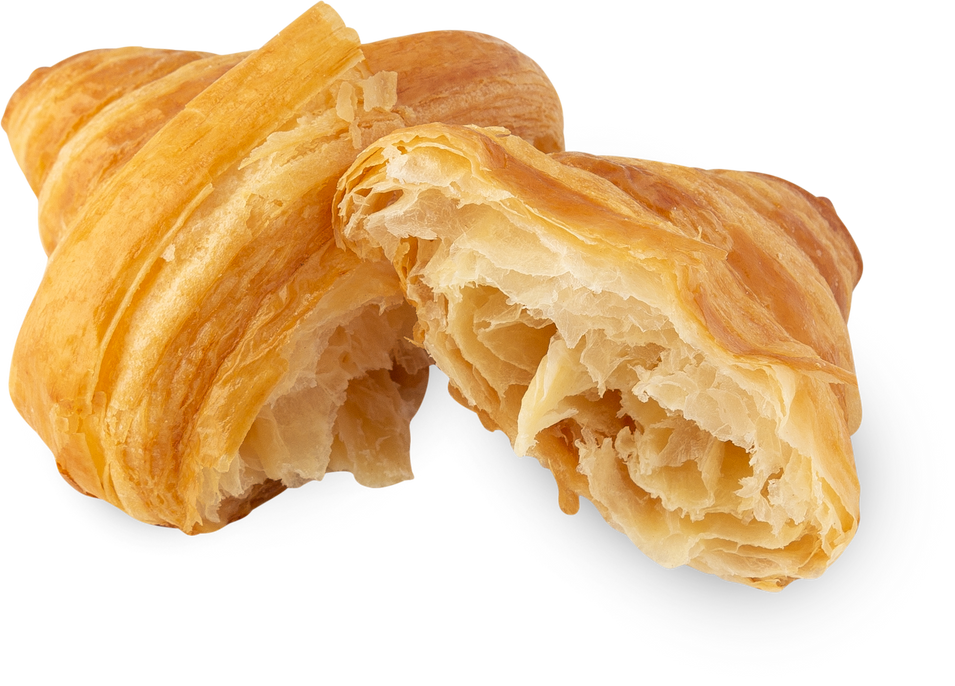 Croissant cutout, Png file